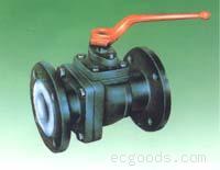 氟合金衬里球阀