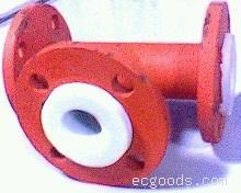 钢衬四氟三通管道及配件