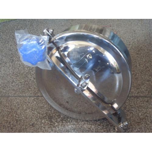 不锈钢带视镜人孔卫生级带视镜人孔