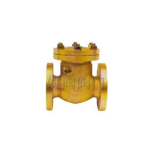 H44W-150LB铜旋启式止回