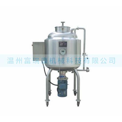 圆形底部高剪切乳化罐，均质乳化罐