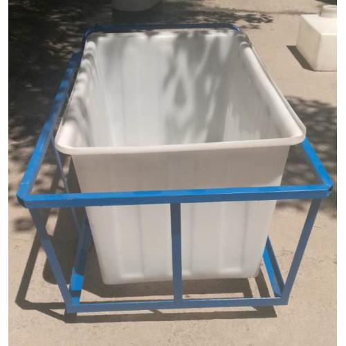 养殖厂塑料方箱推车