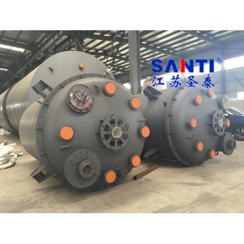 专业制作钢衬塑搅拌罐