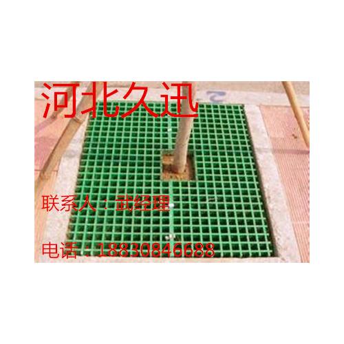 玻璃钢格栅优质树篦子玻璃钢格栅防风固土保护树根
