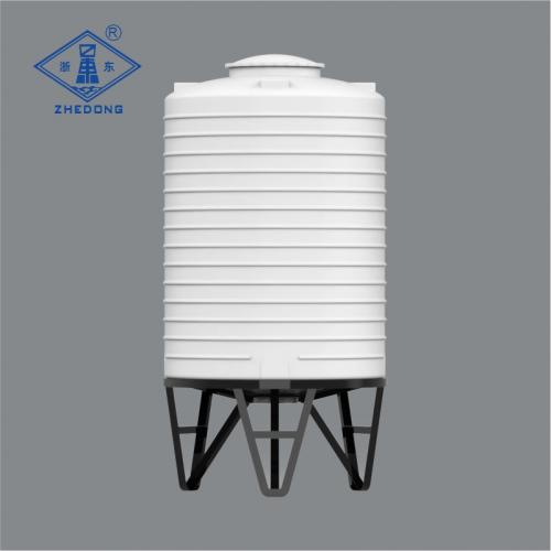 15吨塑料锥底水箱 15立方PE锥底储罐