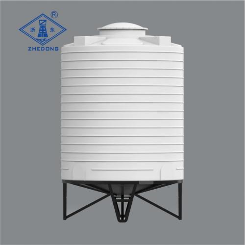 5吨塑料锥底水箱 5立方PE锥底储罐