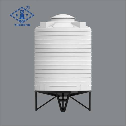 4吨塑料锥底水箱 4立方PE锥底储罐
