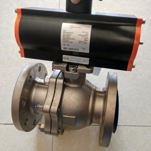 依博罗MP-034气动法兰球阀规格齐全速发货